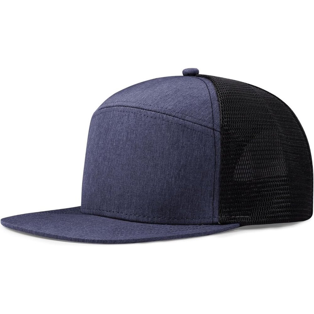Men's Flat bill Mesh Snapback Cap Extra Large Hat for Men
